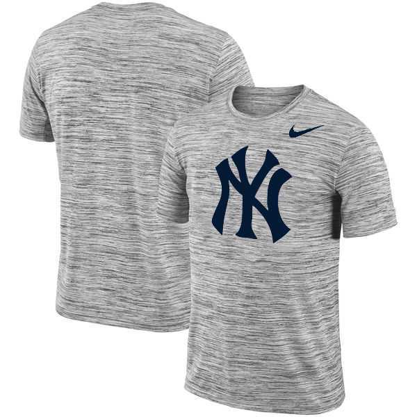 New York Yankees Nike Heathered Black Sideline Legend Velocity Travel Performance T-Shirt,We sell and wholesale New York Yankees Nike Heathered Black Sideline Legend Velocity Travel Performance T-Shirt on line form chian!
